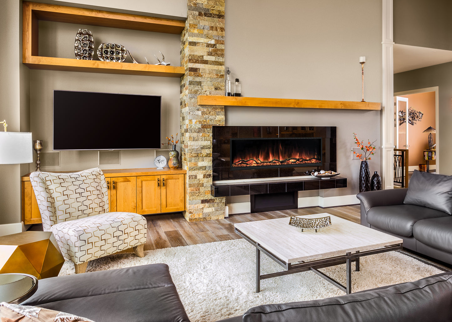 Modern Flames Landscape Pro Slim 56"