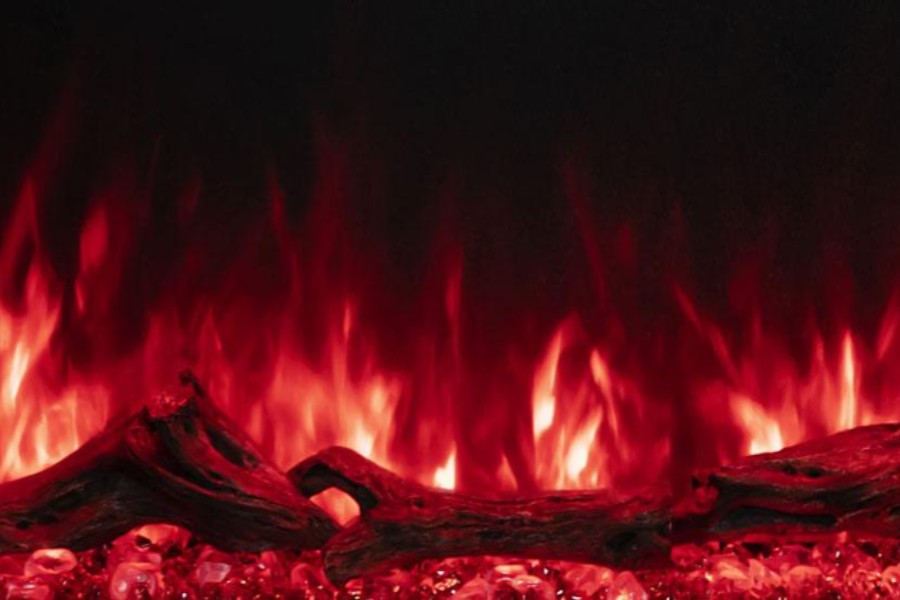 Modern Flames 96-inch Landscape Pro Slim Electric Fireplace