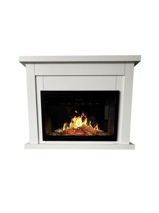 Modern Flames Sterling Mantle Suite